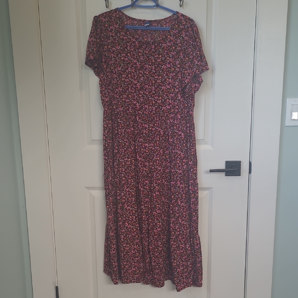 2 For $30 Old Navy Floral Midi Sundress